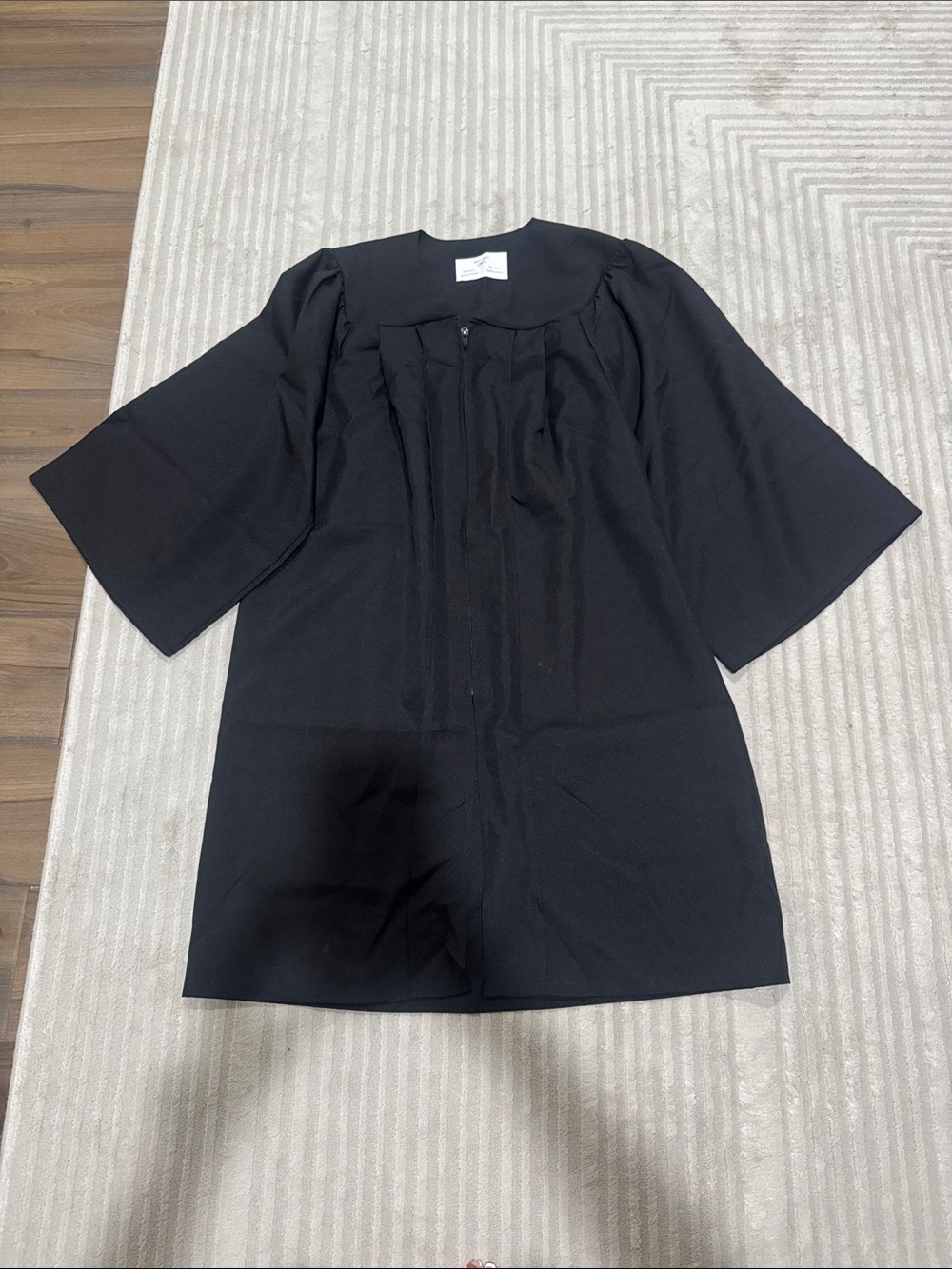 NWT Black Graduation Gown for 4'6-4'8